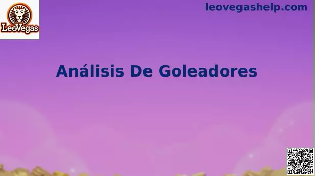 Análisis De Goleadores