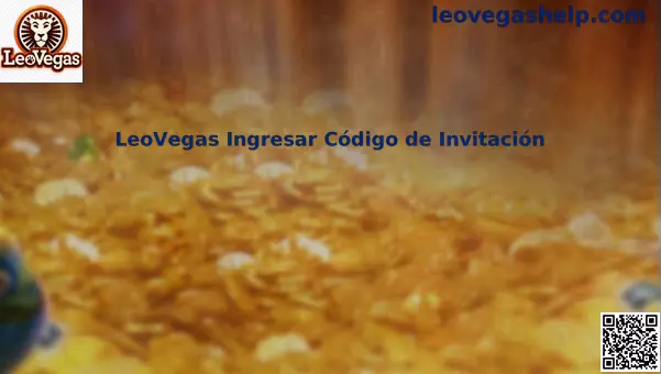 Interfaz de registro y código de invitación de LeoVegas México en smartphone