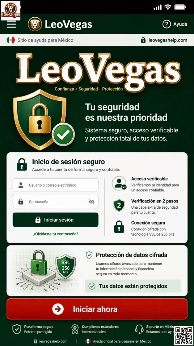Seguridad de Datos LeoVegas