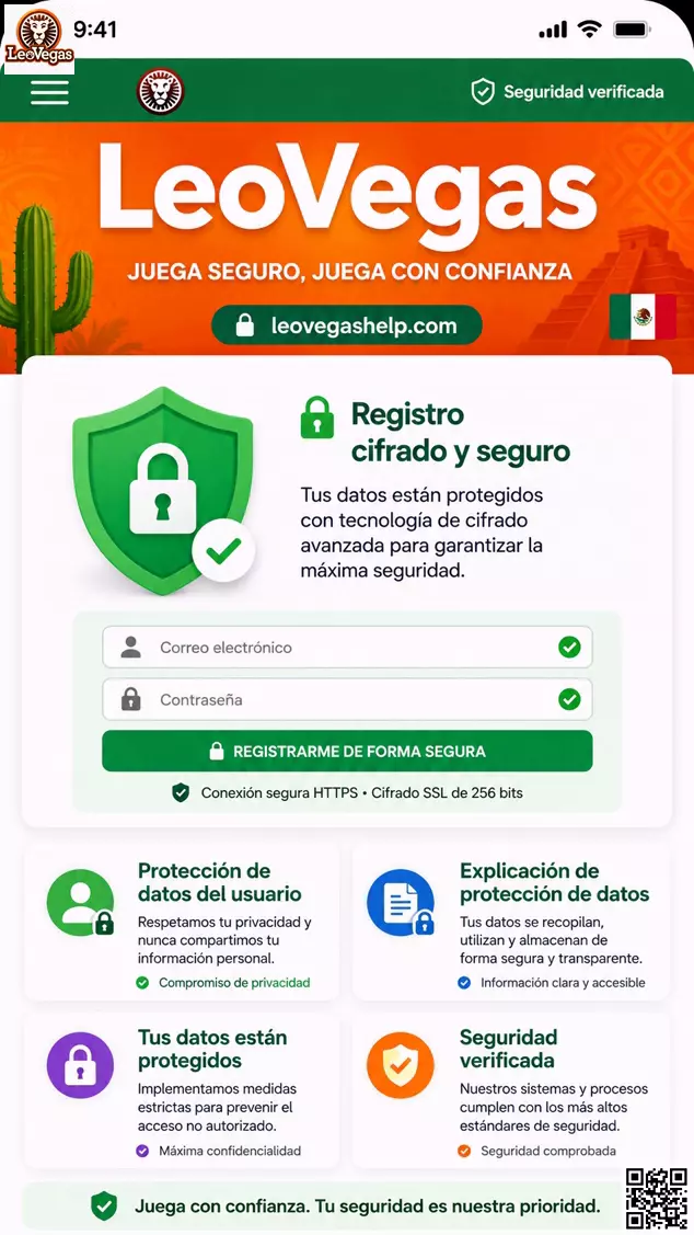 Registro Protegido LeoVegas